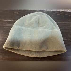 Polartec Microfleece Hat Cap Mens Large Green Military Cold Weather Beanie